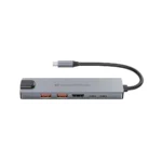 Conceptronic USB-C Docking Station με HDMI 4K PD Ethernet Γκρι (DONN29G)