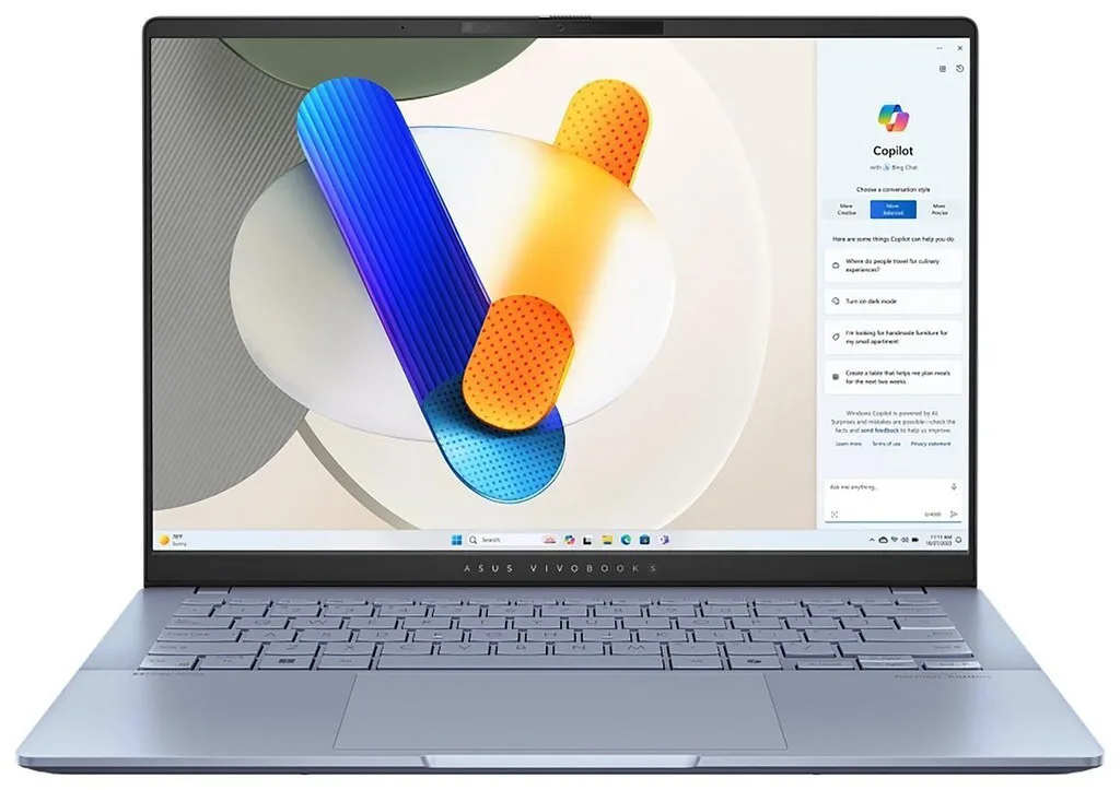 Asus Vivobook S14 S5406SA-QD005W 14" FHD+ (Ultra 7-256V/16GB/512GB SSD/W11 Home) (US Keyboard) - Image 1