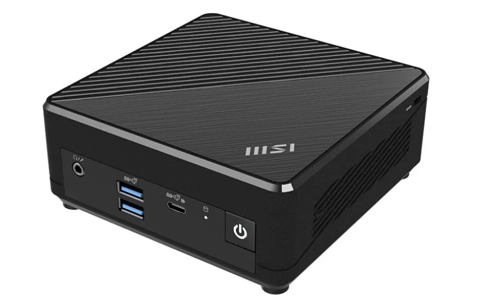 MSI Cubi N Adl Barebone (16GB DDR4 / 16GB M.2 / SSD / HDD) - Image 1