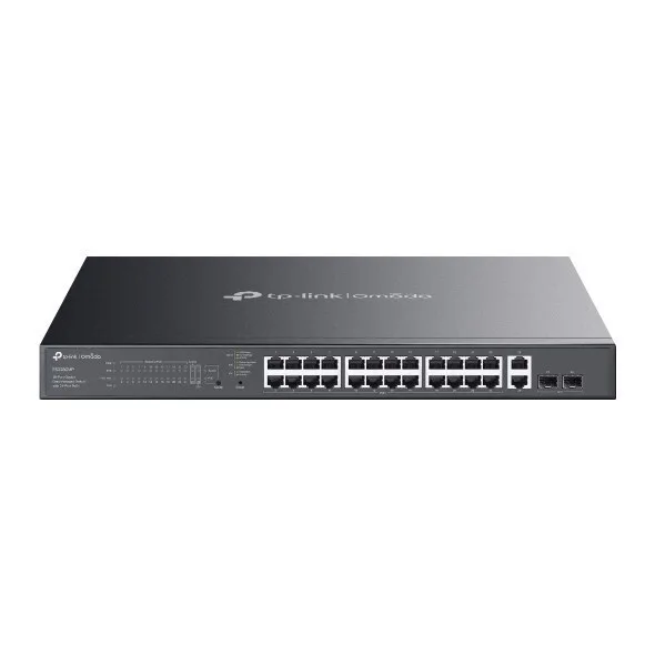TP-LINK Omada ES228GMP v1 Managed L2 PoE+ Switch με 26 Θύρες Gigabit (1Gbps) Ethernet και 2 SFP Θύρες - Image 1