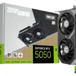 Zotac GeForce RTX 5050 8GB GDDR6 Twin Edge OC Κάρτα Γραφικών ZT-B50500H-10M