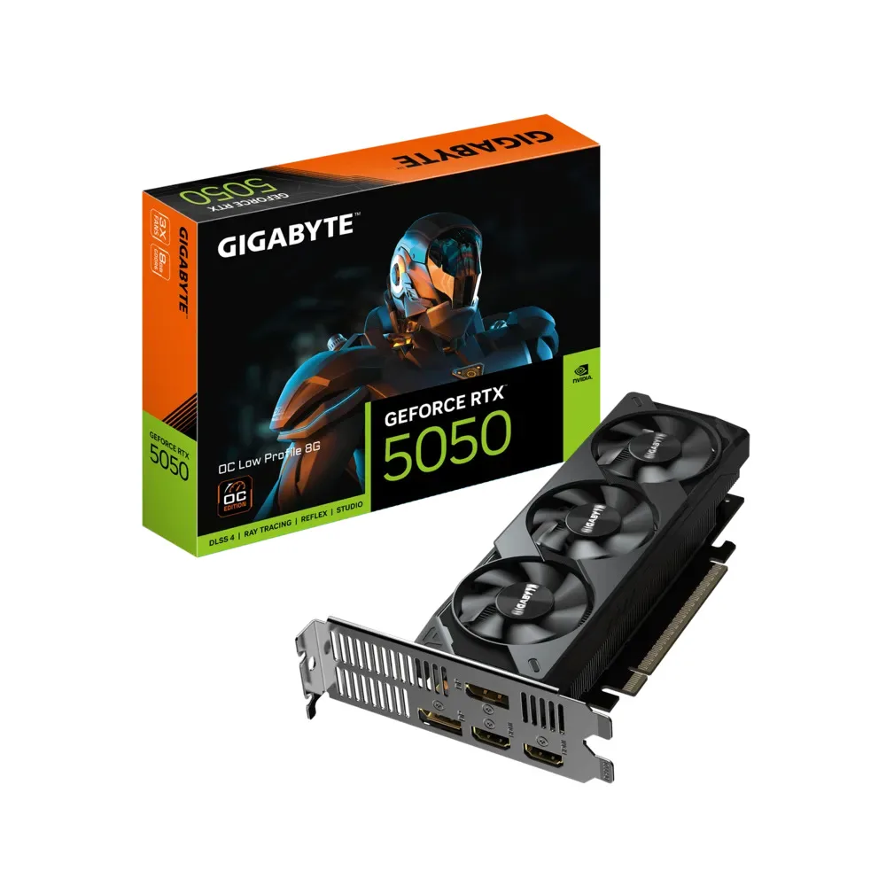 20250721155853_gigabyte_geforce_rtx_5050_8gb_gddr6_oc_low_profile_karta_grafikon_gv_n5050oc_8gl Gigabyte GeForce RTX 5050 8GB GDDR6 OC Low Profile Κάρτα Γραφικών GV-N5050OC-8GL - Image 1