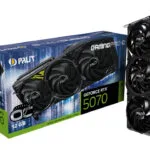 Palit GeForce RTX 5070 12GB GDDR7 GamingPro-S OC Κάρτα Γραφικών NE75070T19K9-GB2050U