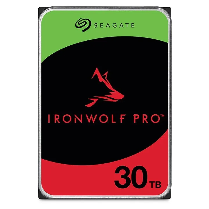Seagate IronWolf Pro 30TB HDD Σκληρός Δίσκος 3.5" SATA III 7200rpm με 512MB Cache για NAS ST30000NT011 - Image 1