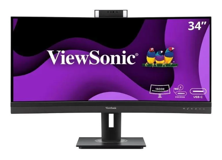 Viewsonic VG3457CV Ultrawide VA HDR Curved Gaming Monitor 34" QHD 3440x1440 με Χρόνο Απόκρισης 5ms GTG - Image 1