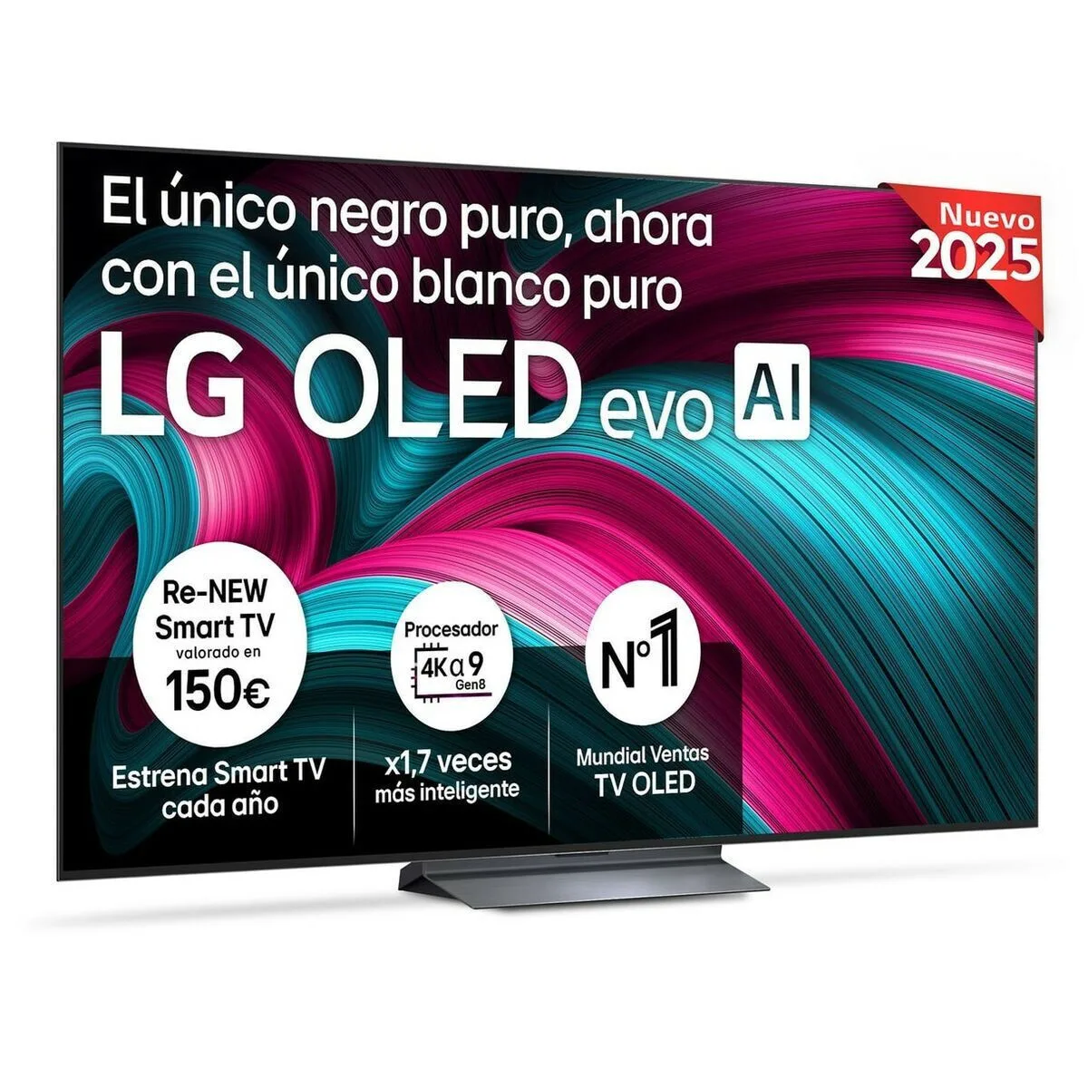 LG Smart Τηλεόραση 77" 4K UHD OLED Evo AI C54 HDR (2025) OLED77C54LA - Image 1