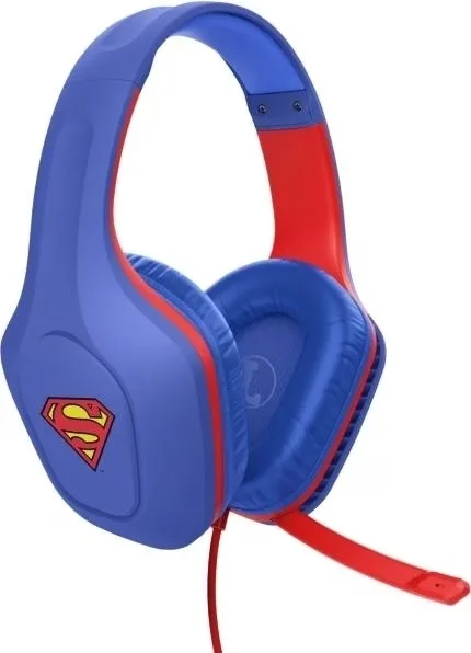Trust GXT 415SM Zirox Lightweight Over Ear Gaming Headset με σύνδεση 3.5mm Superman for Nintendo Switch / PS4 / PS5 / XBOX - Image 1