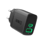 Green Cell Φορτιστής Χωρίς Καλώδιο με Θύρα USB-A και Θύρα USB-C 30W Power Delivery / Quick Charge 3.0 Μαύρος (PowerSource Duo30)