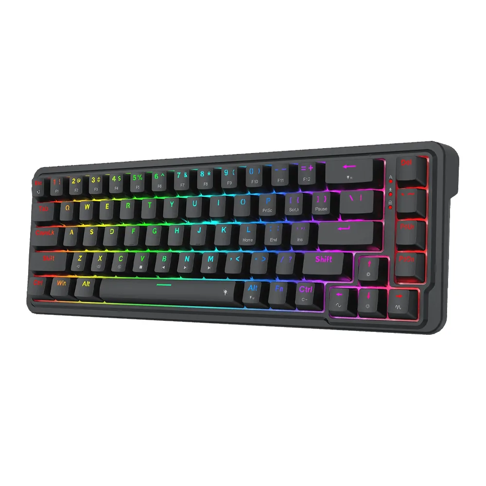 Redragon K709 Gaming Μηχανικό Πληκτρολόγιο 65% με RGB φωτισμό (Αγγλικό US) - Image 1