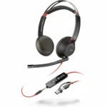 Poly Blackwire 5220 On Ear Multimedia Ακουστικά με μικρόφωνο και σύνδεση USB-C
