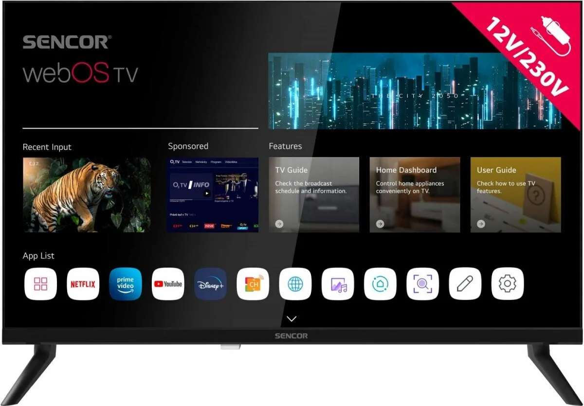 20250728133902_sencor_smart_tileorasi_24_hd_ready_led_sle_24s830mb_2025 Sencor Smart Τηλεόραση 24" HD Ready LED SLE 24S830MB (2025) - Image 1