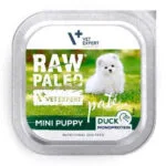 VetExpert Raw Paleo Υγρή Τροφή για Κουτάβια με Πάπια και Σολομό χωρίς Σιτηρά 150gr