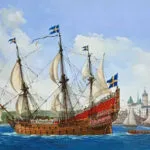 Model Swedish Regal Ship Vasa Revell Mr-5414