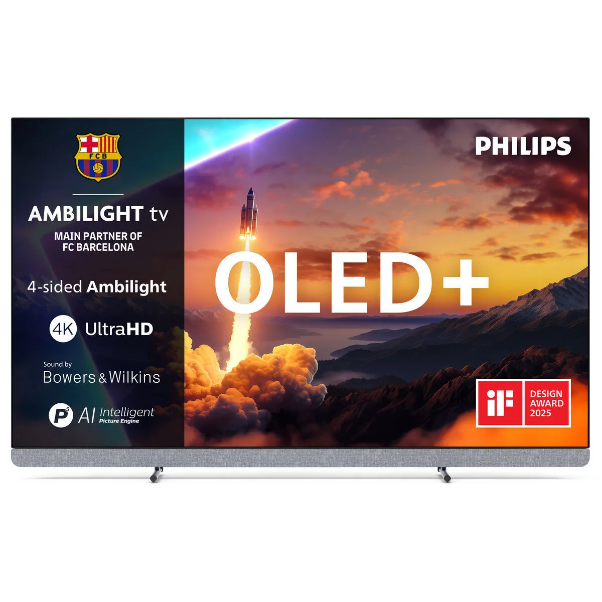 20250731132759_philips_smart_tileorasi_55_4k_uhd_oled_55oled910_hdr_2025_55oled910_12 Philips Smart Τηλεόραση 55" 4K UHD OLED Ambilight OLED910 HDR (2025) 55OLED910/12 - Image 1