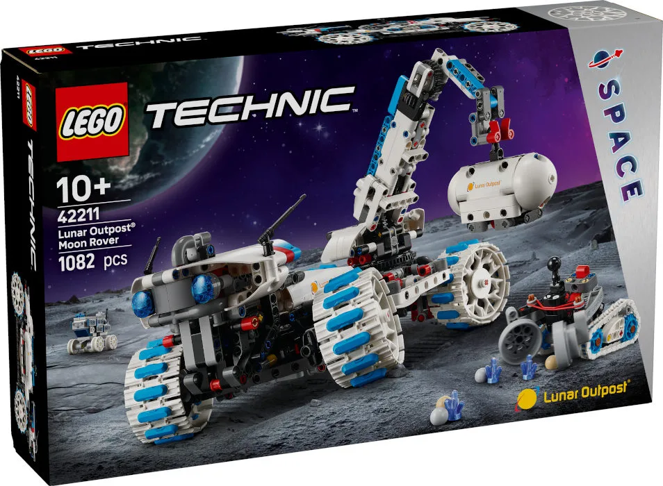 20250731134447_lego_technic_lunar_outpost_moon_rover_space_vehicle_gia_10_eton_1082tmch_42211 LEGO Technic Lunar Outpost Moon Rover Space Vehicle για 10+ Ετών 1082τμχ 42211 - Image 1