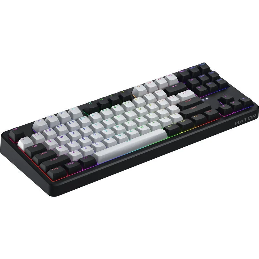 20250731145214_hator_rockfall_3_asyrmato_gaming_michaniko_pliktrologio_tenkeyless_me_hator_aurum_orange_diakoptes_kai_rgb_fotismo_agliko_us HATOR Rockfall 3 Ασύρματο Gaming Μηχανικό Πληκτρολόγιο Tenkeyless με Hator Aurum Orange διακόπτες και RGB φωτισμό (Αγγλικό US) - Image 1