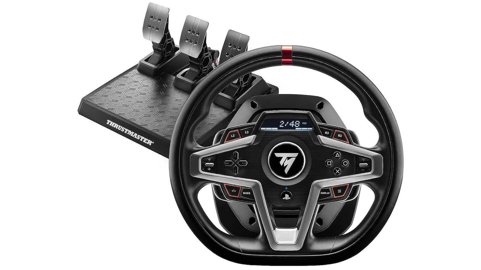 Thrustmaster T248 Force Feedback Τιμονιέρα με Πετάλια για PS4 / PC / PS5 - Image 1