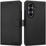 Tech-Protect Wallet Δερματίνης / Σιλικόνης Μαύρο (Samsung Galaxy Z Fold 7)