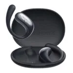 Mibro Open Ear Bluetooth Handsfree Ακουστικά με Αντοχή στον Ιδρώτα και Θήκη Φόρτισης Μαύρα