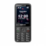 MaxCom MM245 4G Dual SIM Κινητό με Κουμπιά (Αγγλικό Μενού) Μαύρο