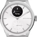 Withings ScanWatch 2 Stainless Steel 42mm Αδιάβροχο με Παλμογράφο (Λευκό)