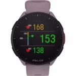 Polar Pacer 45mm Smartwatch με Παλμογράφο (Purple Dusk)