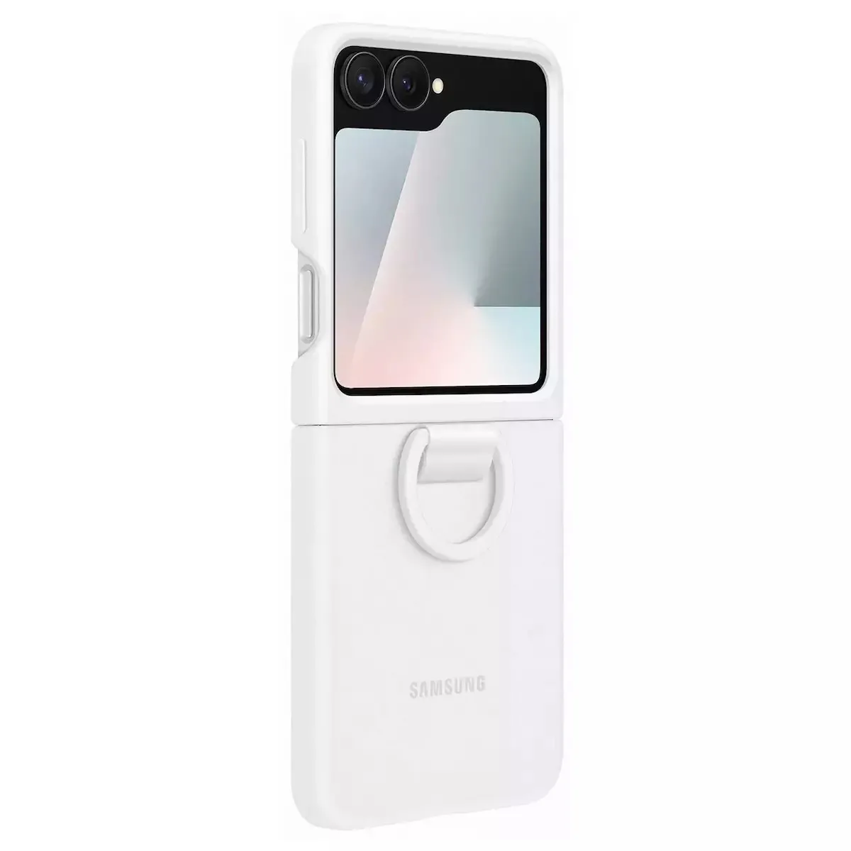 Samsung Book Σιλικόνης Λευκό (Galaxy Z Flip7 FE) EF-PF741TWEGWW - Image 1