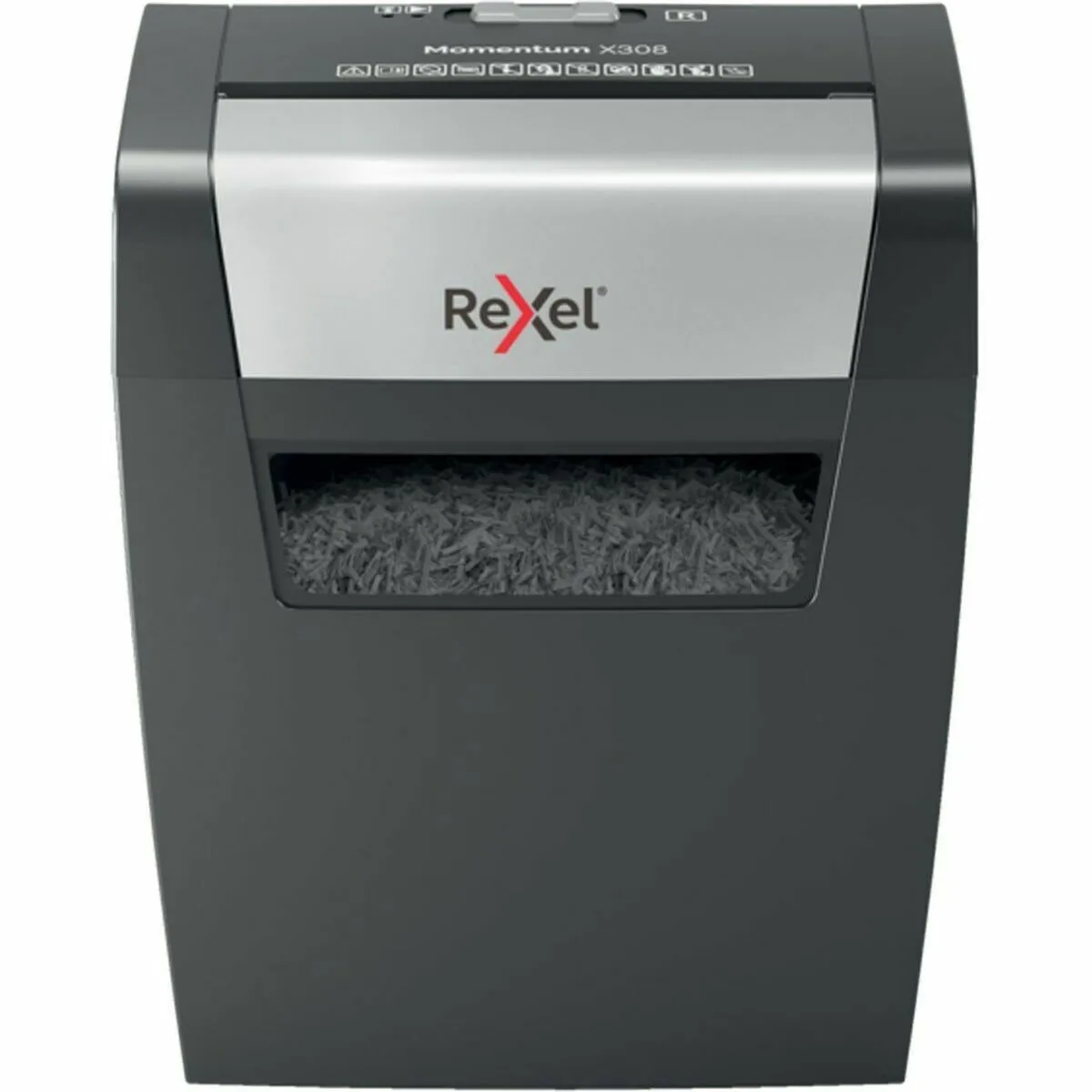 Rexel Καταστροφέας Εγγράφων Momentum X308 Cross Cut 8 Φύλλων με Κάδο 15lt 2104570 - Image 1