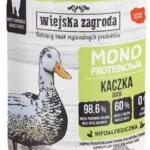 Wiejska Zagroda Υγρή Τροφή για Ενήλικες Γάτες σε Κονσέρβα με Πάπια χωρίς Σιτηρά & Γλουτένη 400gr