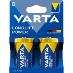 Varta Longlife Power Αλκαλικές Μπαταρίες D 1.5V 2τμχ 04920121422