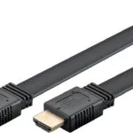 Goobay HDMI 2.1 Flat Cable HDMI male - HDMI male 1m Χρυσό 77133