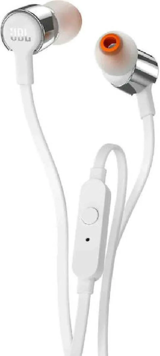 JBL Tune 210 In-ear Handsfree Ακουστικά με Βύσμα 3.5mm Λευκό - Image 1