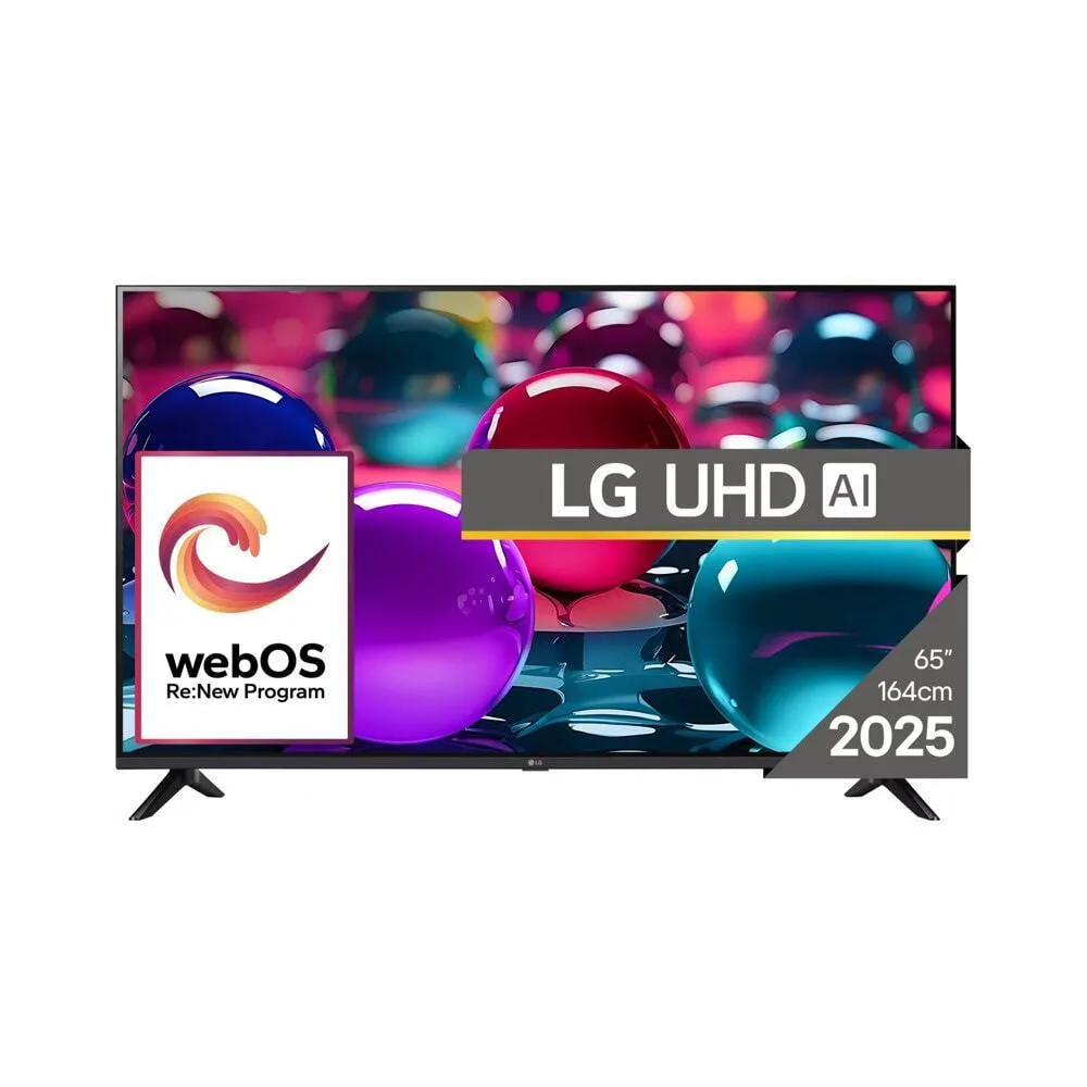 LG Smart Τηλεόραση 65" 4K UHD LED AI UA73 HDR (2025) 65UA73003LA - Image 1