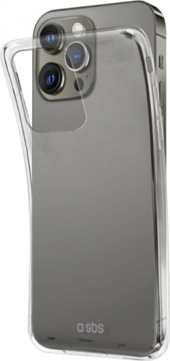 SBS Skinny Back Cover Σιλικόνης Διάφανο (iPhone 13 Pro Max) TESKINIP1367T - Image 1