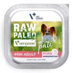 VetExpert Raw Paleo Υγρή Τροφή Σκύλων με Χοιρινό χωρίς Σιτηρά 150gr
