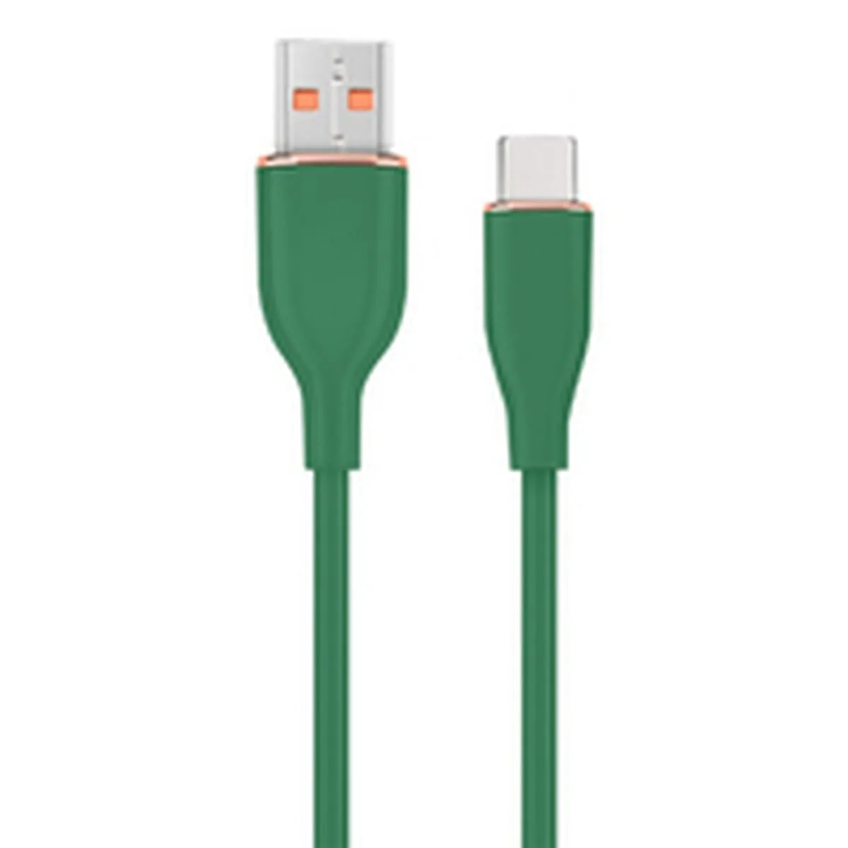 Gembird USB 2.0 Cable USB-C male - USB-A Πράσινο 1.5m CC-USB2S-AMCM-1.5M-G - Image 1