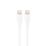 Gembird Usb 2.0 Type C T-t Silicon Cable 1.5m White Gembird Cc-usb2s-cmcm-1.5m-w