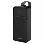 Savio BA-10 Power Bank 30000mAh με 2 Θύρες USB-A και 2 Θύρες USB-C Power Delivery / Quick Charge 3.0 Μαύρο