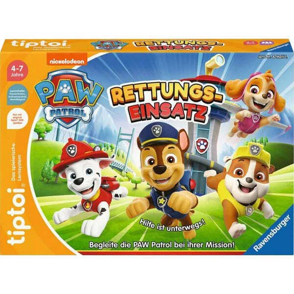 Επιτραπέζιο Παιχνίδι Paw Patrol Rettungseinsatz 4+ Ετών 00202 (GER) Ravensburger - Image 1