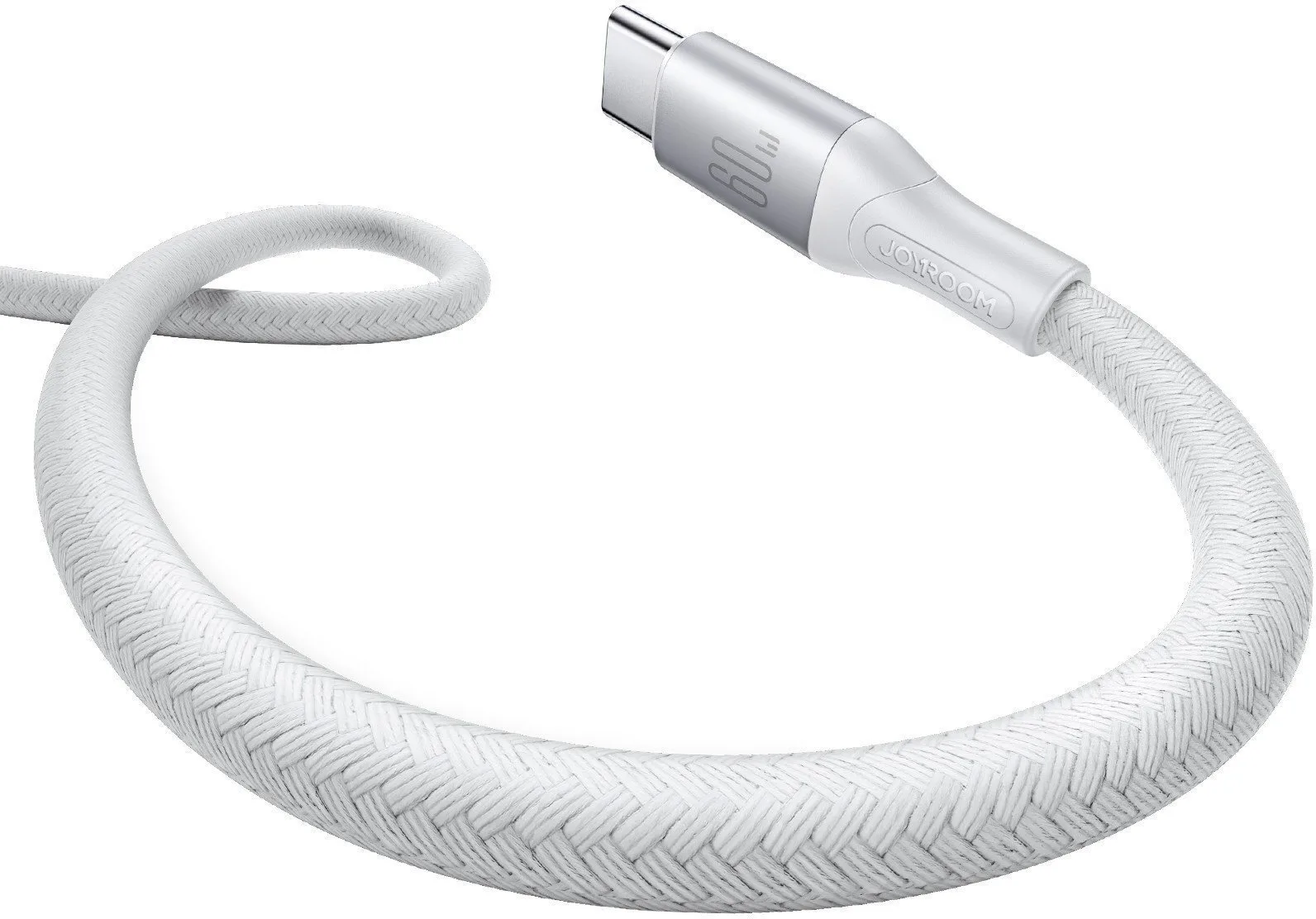 Joyroom S-A28 Flash USB 2.0 Cable USB-C male - USB-C 60W Λευκό 2m - Image 1
