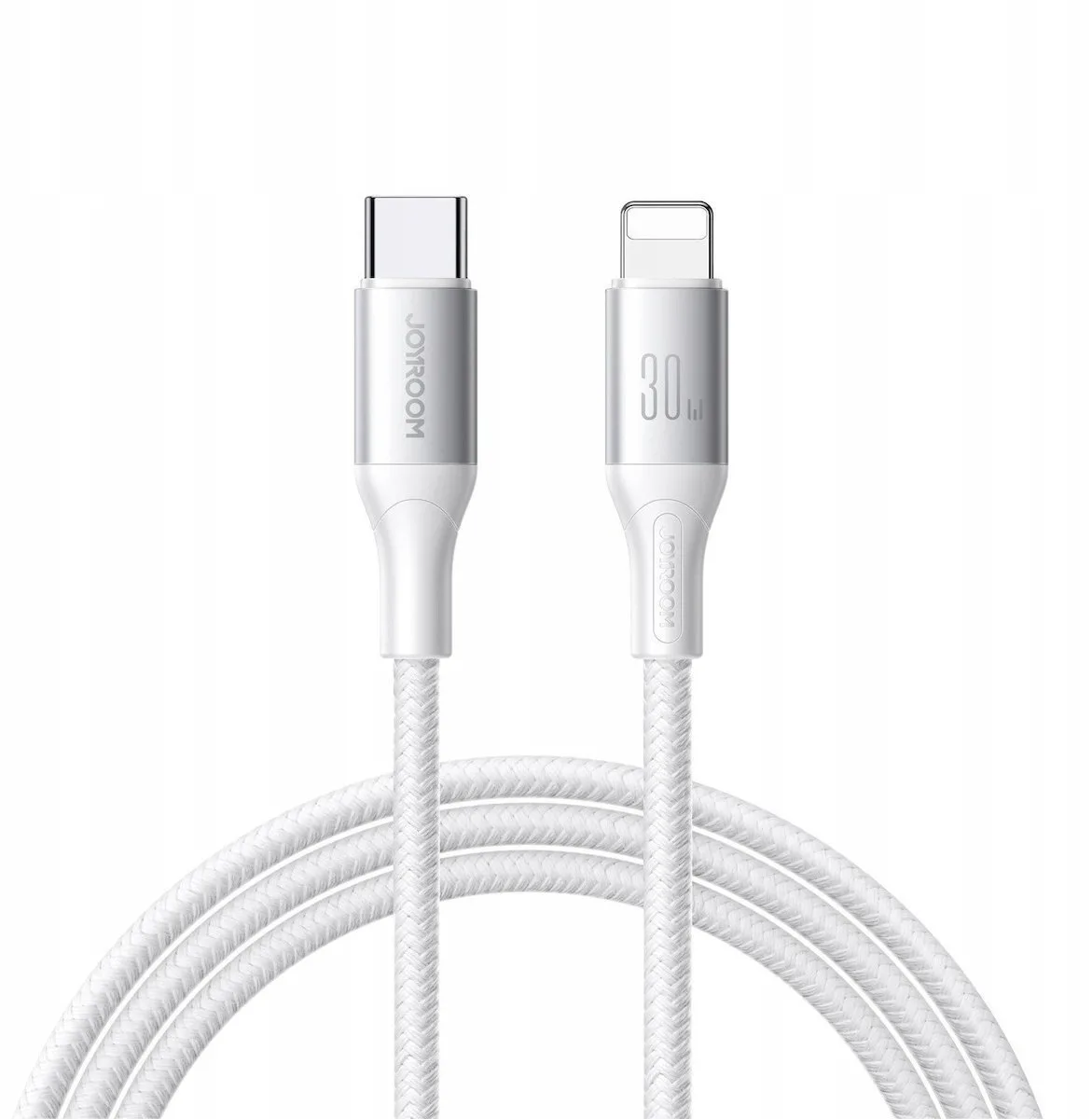 Joyroom Series USB-C to Lightning Cable 30W Λευκό 2m - Image 1