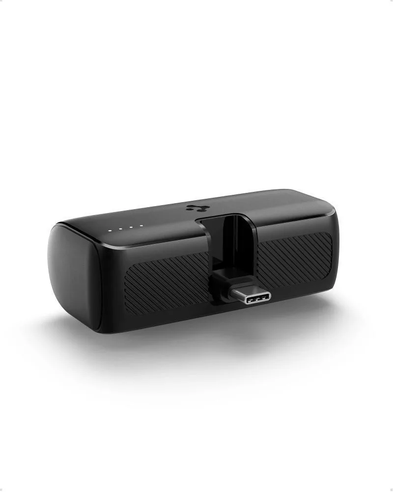 20250826111208_spigen_ea2205_usb_c_power_bank_5000mah_22_5w_mayro Spigen EA2205 USB-C Power Bank 5000mAh 22.5W Μαύρο - Image 1
