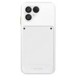 Fairphone Coque Originale Pour Fairphone 6 En Silicone Semi Rigide Contours Renforé White