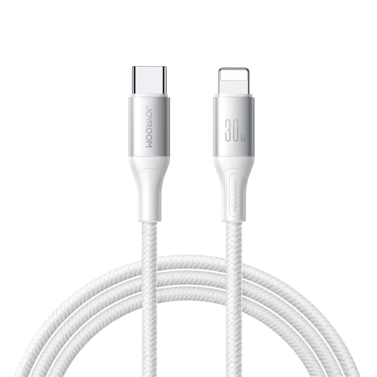 Joyroom S-A28 Flash USB-C to Lightning Cable 30W Λευκό 1m - Image 1