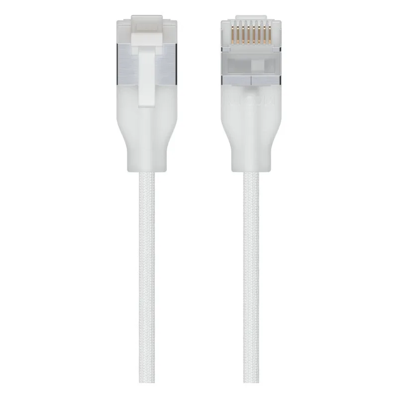 Ubiquiti U/UTP Cat.6a Καλώδιο Δικτύου Ethernet 0.3m Λευκό 1τμχ UACC-CABLE-PATCH-EL-C6A-0.3M-W - Image 1
