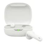 JBL Vibe Flex 2 Earbud Bluetooth Handsfree Ακουστικά με Θήκη Φόρτισης Λευκά