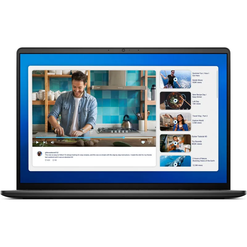 Dell DC16250 16" FHD+ (Core 5-120U/16GB/1TB SSD/W11 Pro) Carbon Black (International English Keyboard) - Image 1