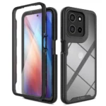 Tech-Protect Defense Back Cover Tempered Glass Μαύρο (Moto G56) F5906302318438