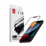 Crong 2.5D 0.33mm Tempered Glass Μαύρο (iPhone 17e / 16e / 14 / 13 / 13 Pro)