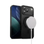 Crong Hybrid Back Cover Πλαστικό Μαύρο (iPhone 17 Pro Max)